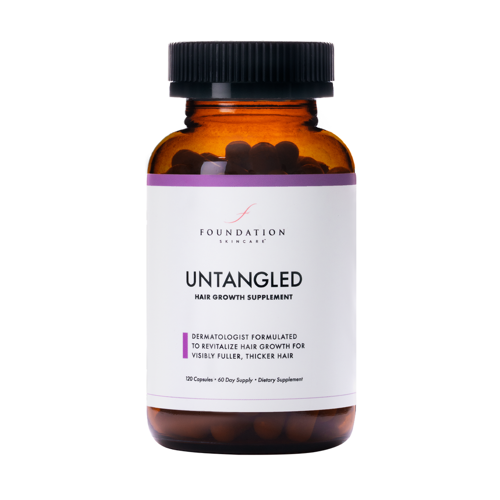 UnTangled Essentials Kit for Fuller, Thicker Hair - Untangled Hair  Supplement & Hair Serum Bundle