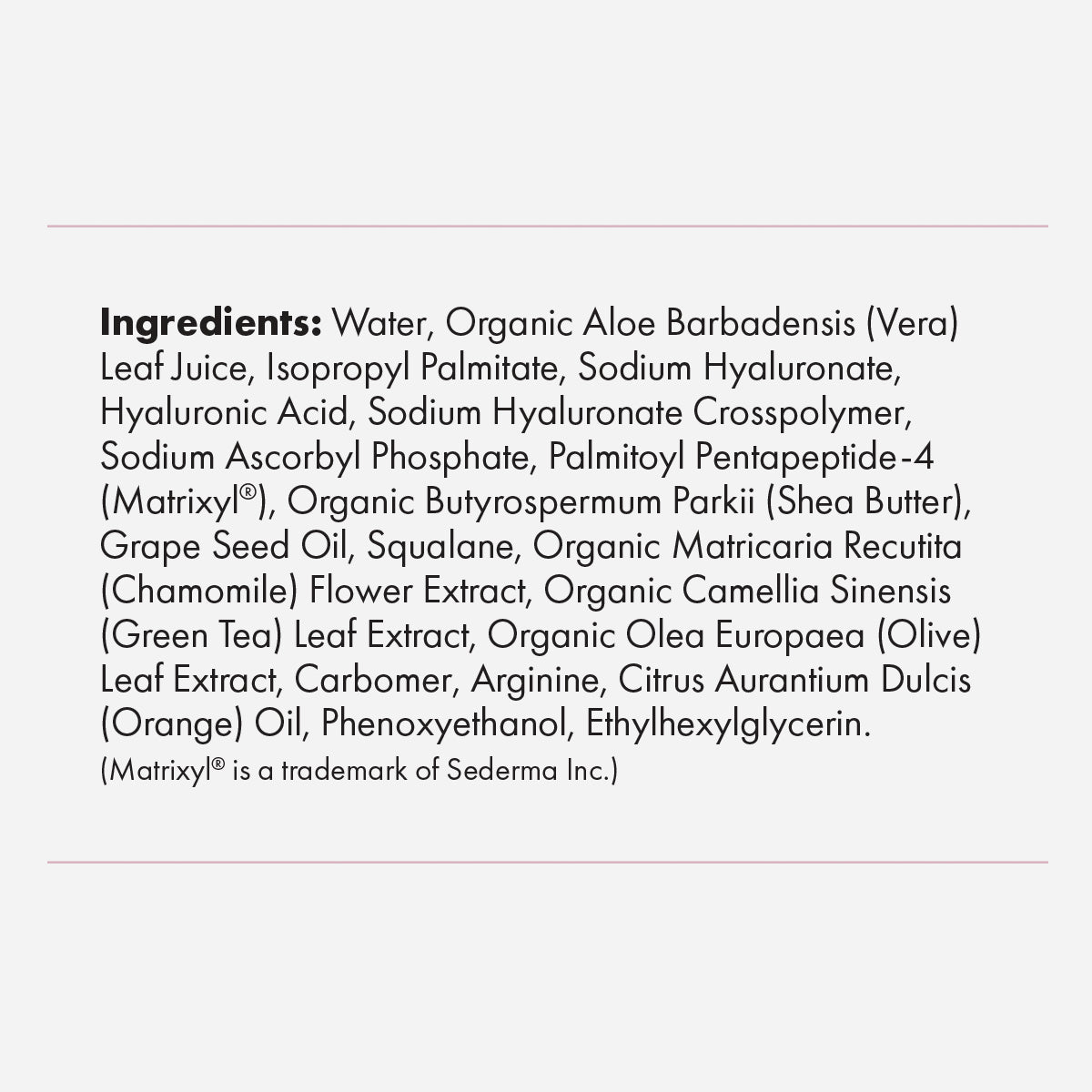 Hyaluronic Acid Lotion