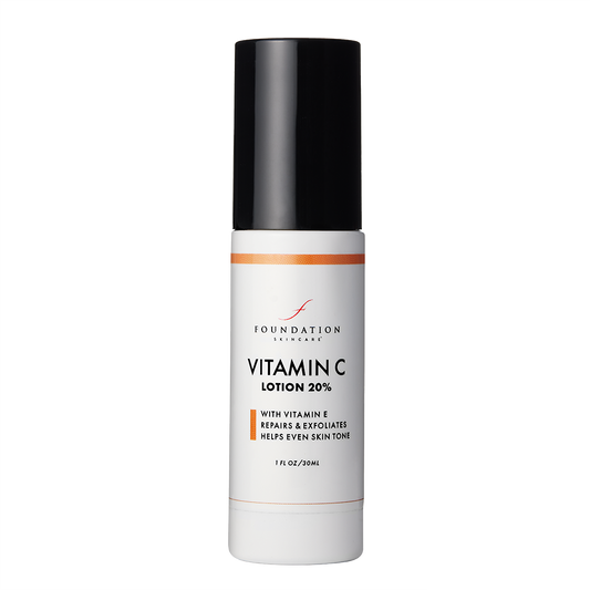Foundation Skincare 20% Vitamin C Face Lotion - Helps moisturize, brighten and protect your skin